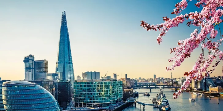 Valentýn v Londýně: letecky na 3 noci se snídaní, průvodce po celou dobu