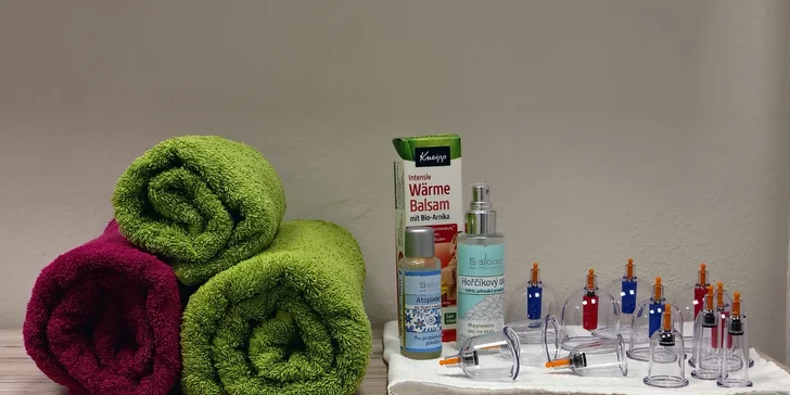 Masáže dle výběru na 60-90 minut: sportovní, reflexní, uvolňující i kombinovaná