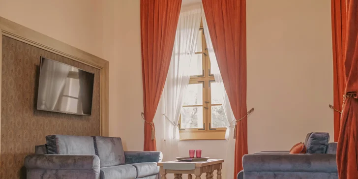 Pobyt s polopenzí v pohádkovém Zámku Františka II. Rákócziho na úpatí Tokaje