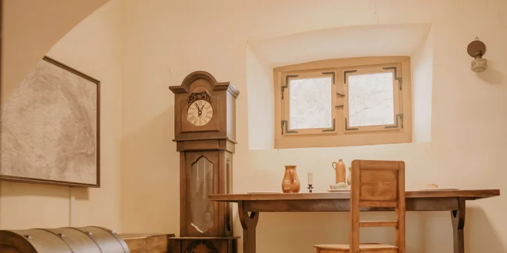 Pobyt s polopenzí v pohádkovém Zámku Františka II. Rákócziho na úpatí Tokaje