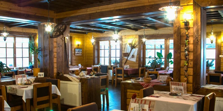 Dovolená v krásném prostředí Liptova se stravou, wellness a neomezeným bazénem