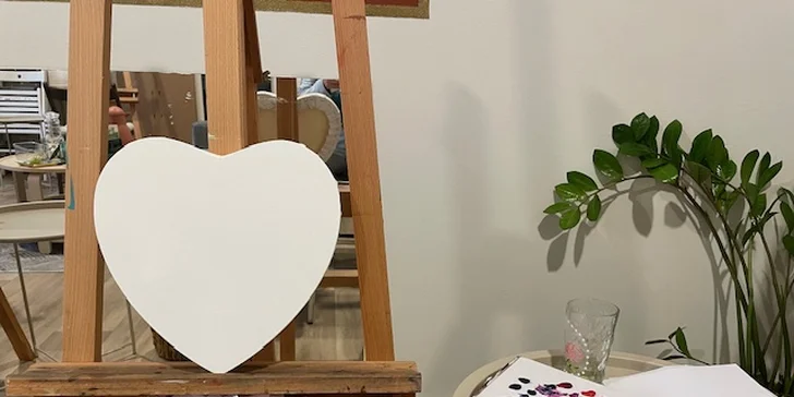 Kurz intuitivní malby olejem na plátno v Karlíně pro 1 nebo 2 osoby