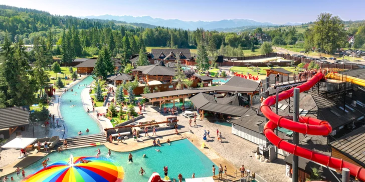Vstupenky do termálního aquaparku Gorący Potok v jižním Polsku: bazény, skluzavky i wellness