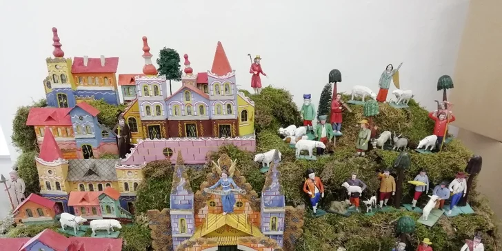 Vstupenky na výstavu betlémů, dioráma Život Ježíše Krista a loutkové scény k Mikulášskému příběhu