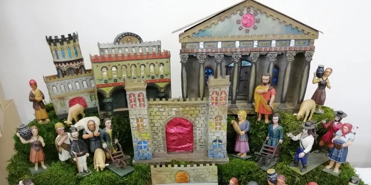 Vstupenky na výstavu betlémů, dioráma Život Ježíše Krista a loutkové scény k Mikulášskému příběhu