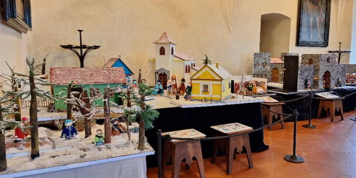 Vstupenky na výstavu betlémů, dioráma Život Ježíše Krista a loutkové scény k Mikulášskému příběhu