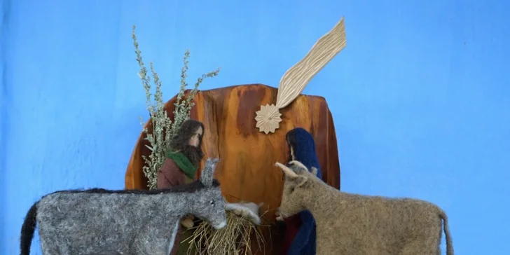 Vstupenky na výstavu betlémů, dioráma Život Ježíše Krista a loutkové scény k Mikulášskému příběhu