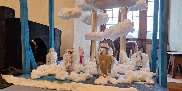 Vstupenky na výstavu betlémů, dioráma Život Ježíše Krista a loutkové scény k Mikulášskému příběhu