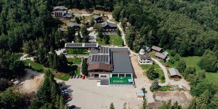 Pobyt rekreačním areálu Predná hora: neomezený vstup do hradního wellness a polopenze