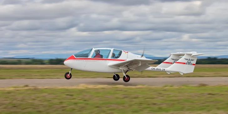 Pilotem na zkoušku: seznámení s letadlem i možnost převzít řízení, 20–60 minut