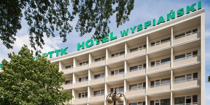 Kouzelná dovolená v centru Krakova: moderní hotel se snídaní