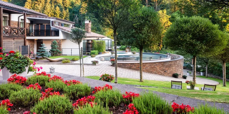 Exkluzivní pobyt na Oravě s neomezenou privátní vířivkou na terase, infrasaunou a biokrbem