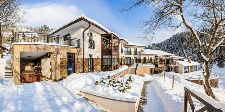 Exkluzivní pobyt na Oravě s neomezenou privátní vířivkou na terase, infrasaunou a biokrbem