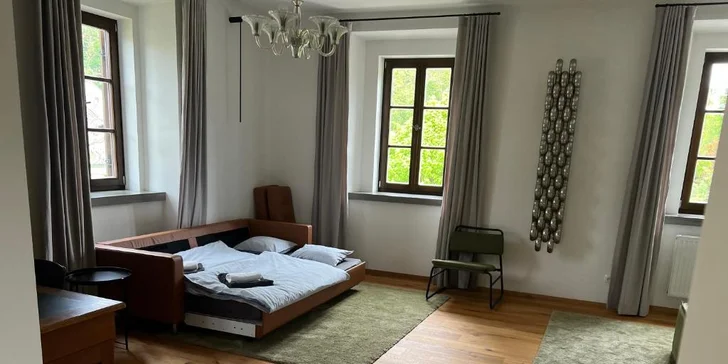 Pobyt na Šumavě: moderní zrekonstruovaná fara v Rejštejně, 3 km od Kašperských hor