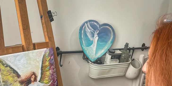 Kurz intuitivní malby olejem na plátno v Karlíně pro 1 nebo 2 osoby