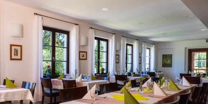 Pohoda na horském vzduchu na Šumavě: jídlo, víno, bowling i neomezený wellness