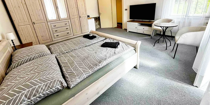 Historická Vládní vila v Luhačovicích: pobyt se snídaní v samém centru lázní