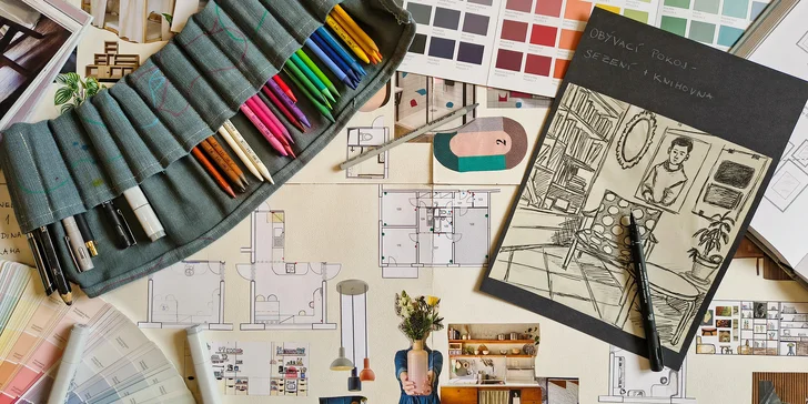 Navrhněte si domov podle svého: designérský kurz Bydli po svém pro 1 osobu