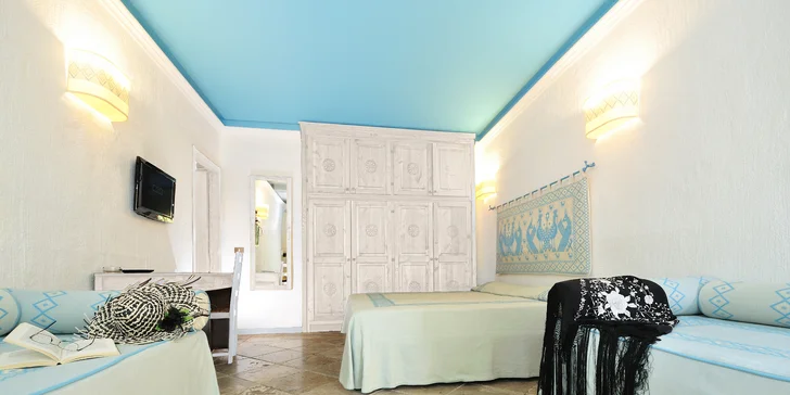 Sardinie: 4* rezort se stravou, bazény a spa, vč. vstupu do přírodního parku Naturalistico Bellavista