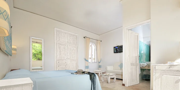 Sardinie: 4* rezort se stravou, bazény a spa, vč. vstupu do přírodního parku Naturalistico Bellavista