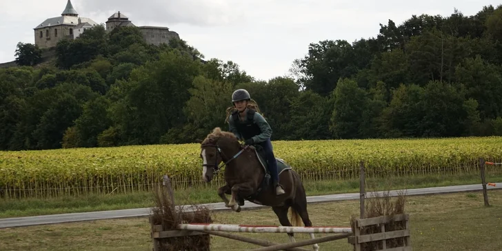 Dobrodružství v sedle: vyjížďka na koních či výcviková lekce pro 1 i 2 osoby