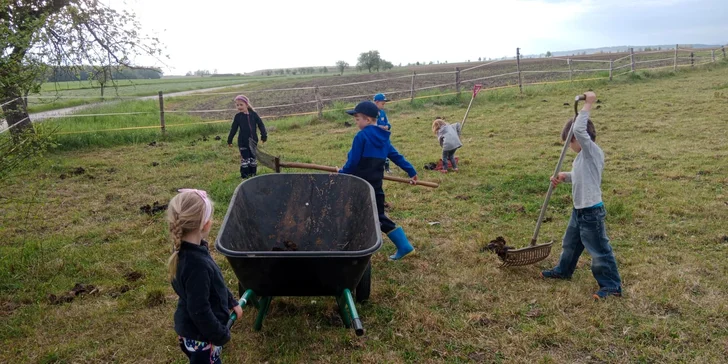 Farmářský kroužek pro děti od 3 do 12 let: jednorázový nebo měsíční vstup