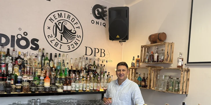 Namíchejte si osobní blend rumů: 2hodinový kurz s degustací a lahvičkou vlastního rumu Premium