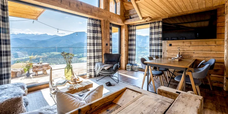 Luxusní dovolená v centru Zakopaného: ubytování pro 2 až 6 osob, slevy do aquaparků