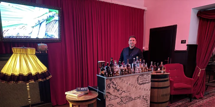 Namíchejte si osobní blend rumů: 2hodinový kurz s degustací a lahvičkou vlastního rumu Premium