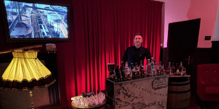Namíchejte si osobní blend rumů: 2hodinový kurz s degustací a lahvičkou vlastního rumu Premium