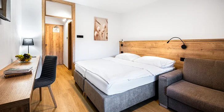 Relax v klidném horském prostředí Jasné: polopenze, wellness i bazén