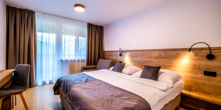 Relax v klidném horském prostředí Jasné: polopenze, wellness i bazén