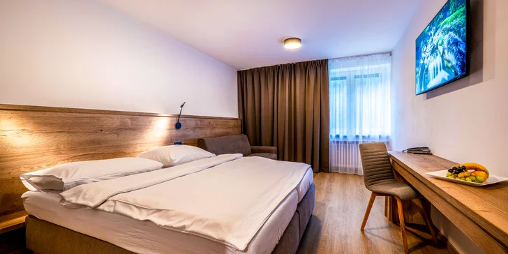 Relax v klidném horském prostředí Jasné: polopenze, wellness i bazén