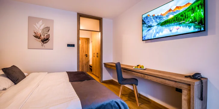 Relax v klidném horském prostředí Jasné: polopenze, wellness i bazén