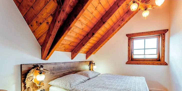 Kouzelný pobyt na Oravě: moderní chalupa pro 8 osob s privátním wellness a velkou zahradou