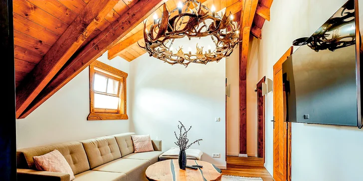 Kouzelný pobyt na Oravě: moderní chalupa pro 8 osob s privátním wellness a velkou zahradou