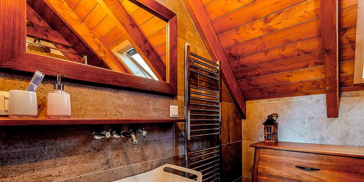 Kouzelný pobyt na Oravě: moderní chalupa pro 8 osob s privátním wellness a velkou zahradou