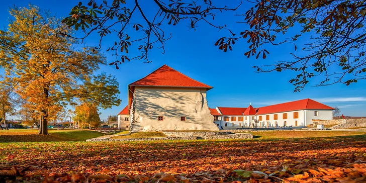 Pobyt s polopenzí v pohádkovém Zámku Františka II. Rákócziho na úpatí Tokaje