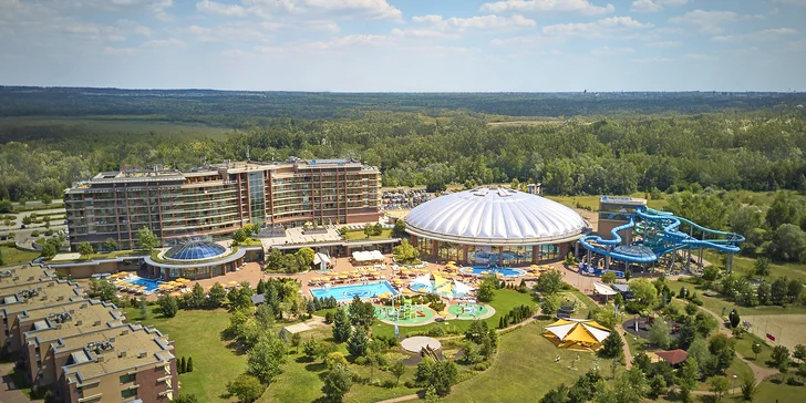 Za relaxem do Budapešti: 4* hotel s polopenzí, wellness a vstupem do vodního zábavního parku Aquaworld