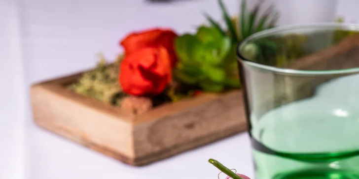 4chodové menu s proseccem pro 1-2 osoby: paštika, krémová polévka, roastbeef i fondán