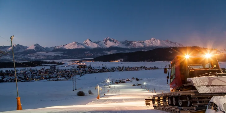Romantický pobyt pod Vysokými Tatrami se snídaní, wellness a možností dvoudenních skipasů