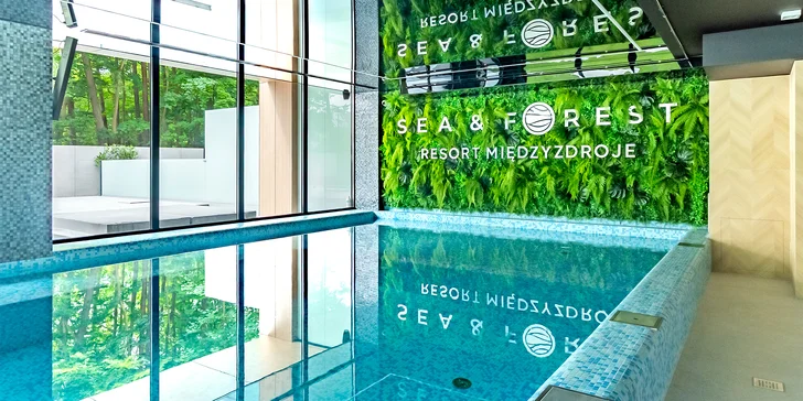 Nové apartmány u Baltu 15 min. od pláže: snídaně, bazény, vířivky a sauna