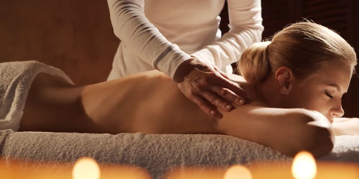 Masáže dle výběru na 60-90 minut: sportovní, reflexní, uvolňující i kombinovaná