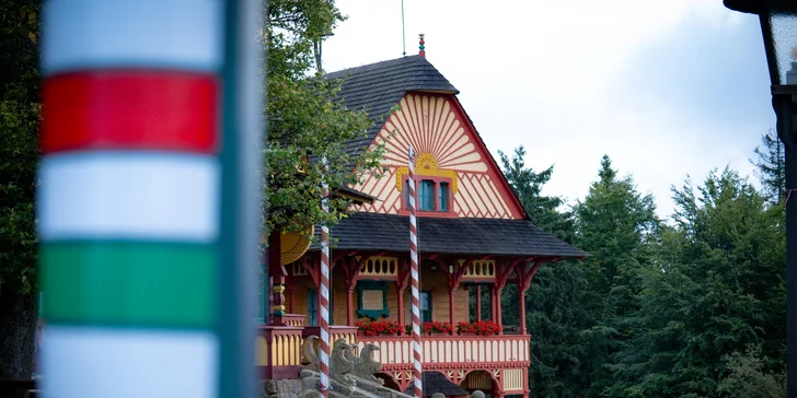 Jurkovičovy útulny na Pustevnách: pobyt se snídaní i večeří ve valašské restauraci Libušín