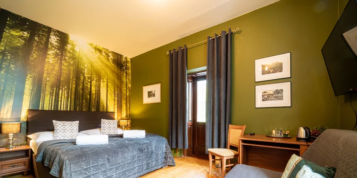 Adult only pobyt v hotelu s výhledem na Gerlachovský štít vč. polopenze