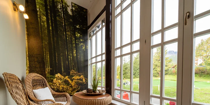 Adult only pobyt v hotelu s výhledem na Gerlachovský štít vč. polopenze