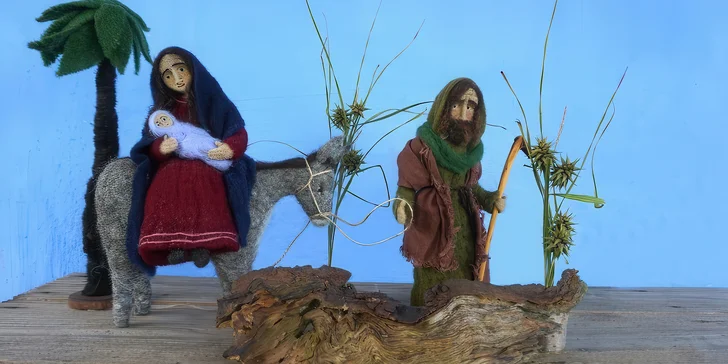 Vstupenky na výstavu betlémů, dioráma Život Ježíše Krista a loutkové scény k Mikulášskému příběhu