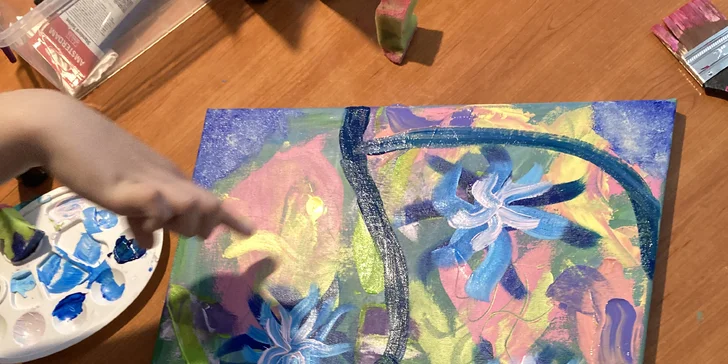 Dejte prostor své fantazii: workshop malování bez hranic, pro jednotlivce i rodiče a dítě