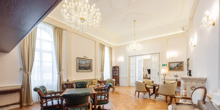 Příjemný pobyt na zámečku nedaleko Valtic a Lednice se snídaní a privátním wellness