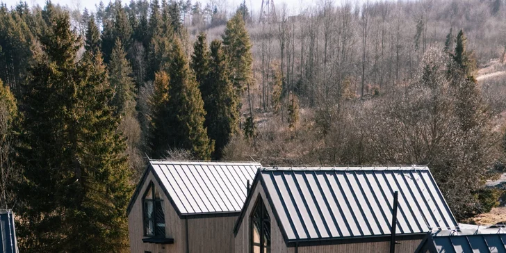 Moderní dřevěné chatky kousek od Liptovské Mary: spousta aktivit v okolí i nádherná příroda